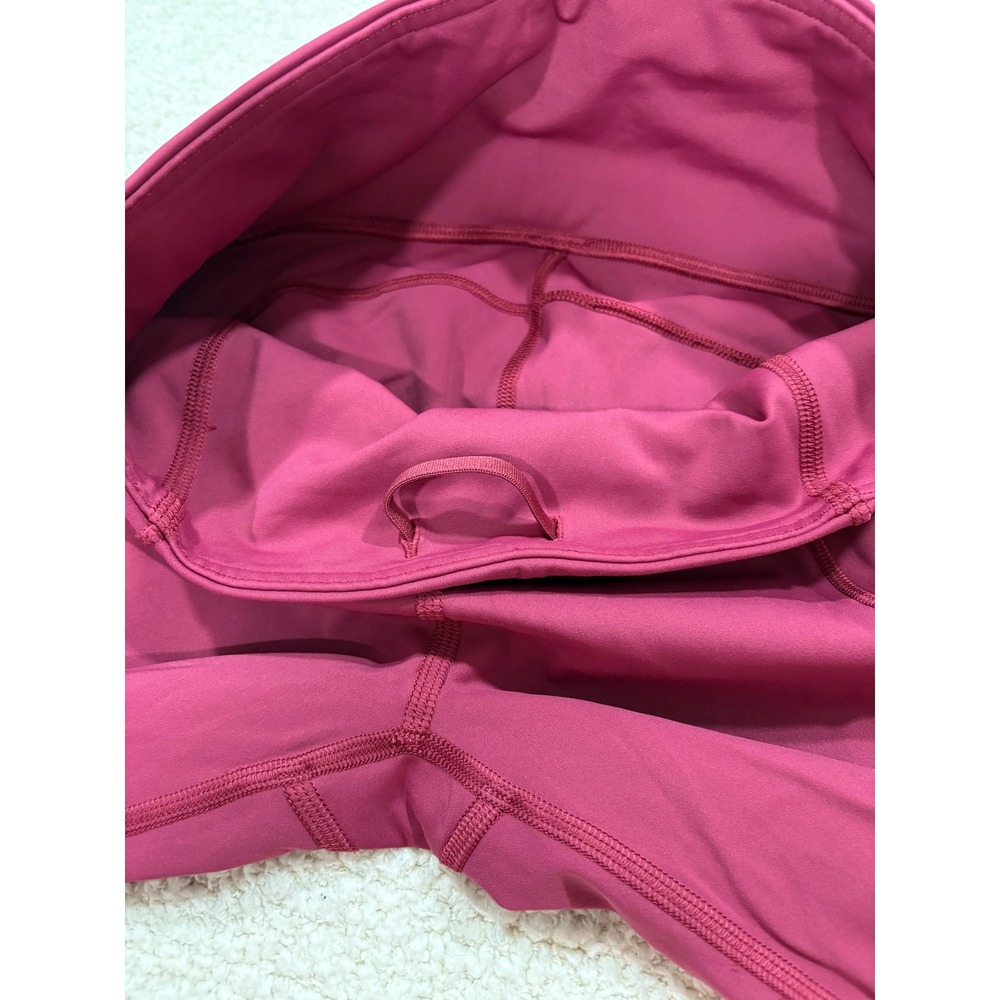 Lululemon Fast & Free 7/8 Tight II *Nulux 25" Star Ruby Violet Red Size 4 - Picture 6 of 7